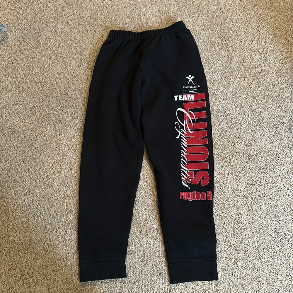 USA gymnastics, illinois region 5, regional team pants